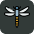Dragonfly stag icon